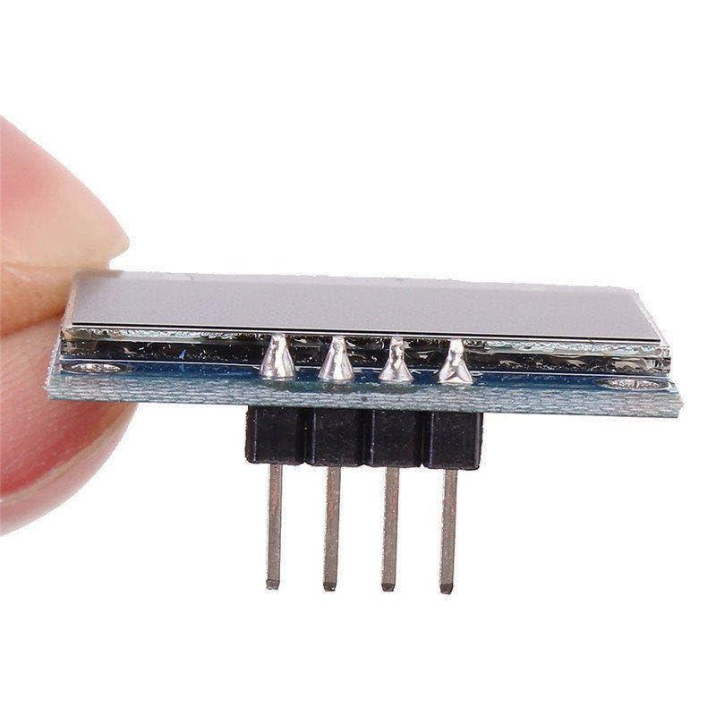 DirectNine Basics 0.96 inch Blue OLED Display Module IIC Serial 128X64 I2C SSD1306 12864 LCD Screen Board GND VCC SCL SDA for Arduino