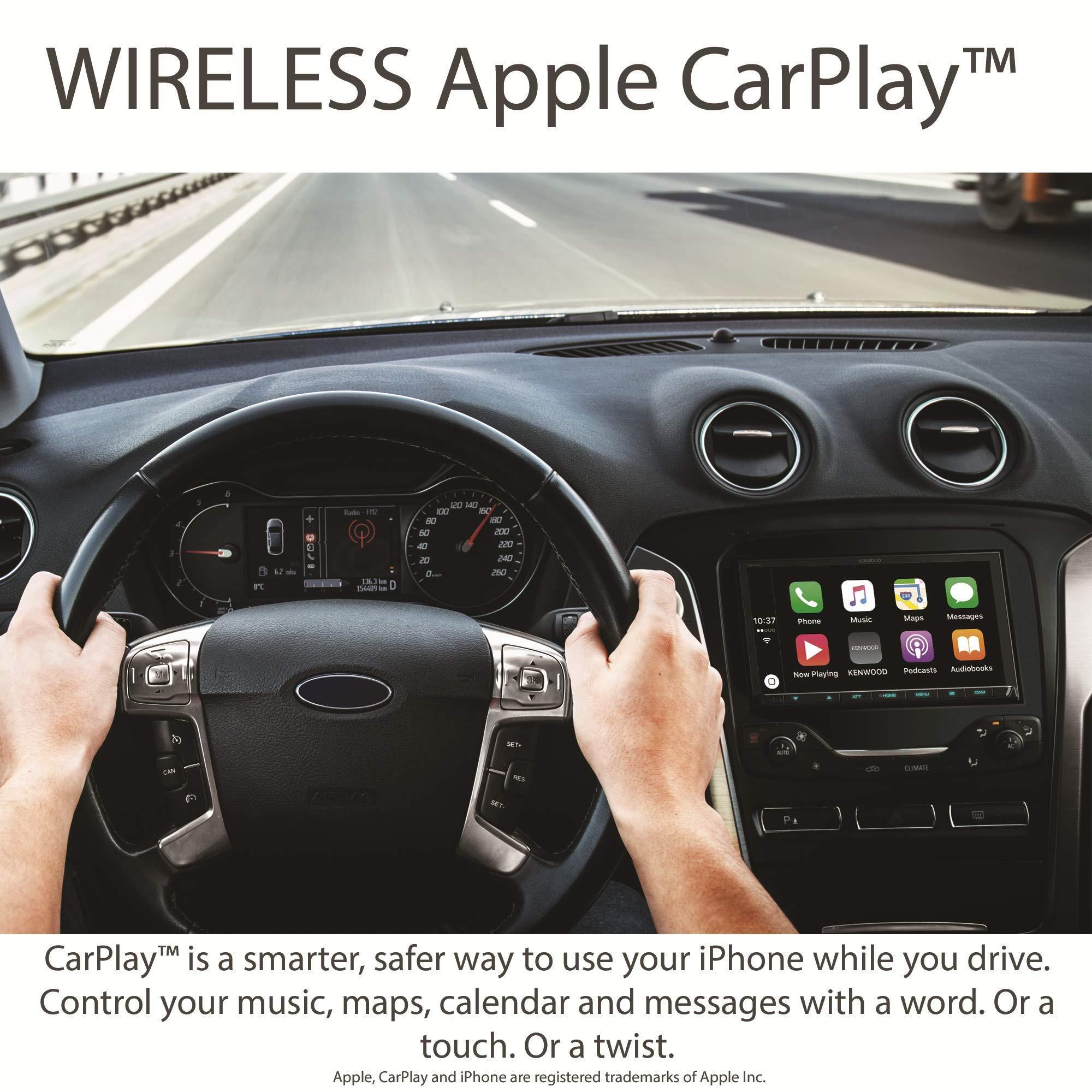 Kenwood Kenwood DMX907S Excelon 6.95 Inch Capacitive Screen Multimedia Receiver (Renewed)