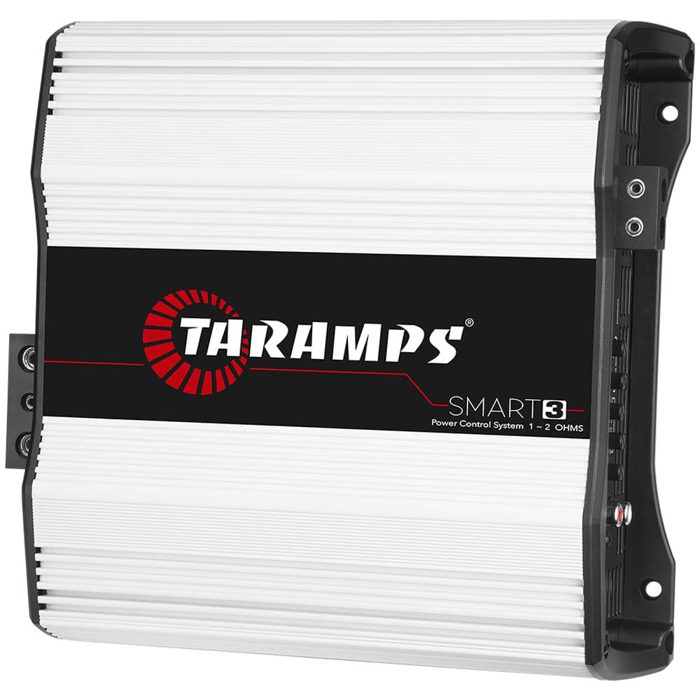 Taramp\'s Taramps Smart 3 Amplifier 1 to 2 Ohms 3000 Watts RMS, Multi Impedance, 1 Channel, High Performance, Class D, Monoblock, Great for Subwoofers, Smart 3k