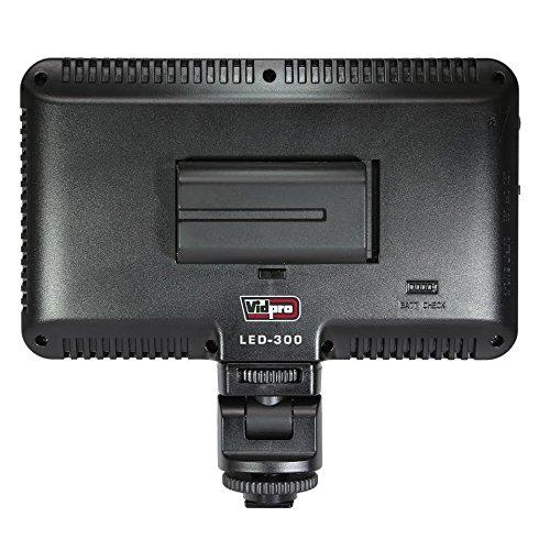 Synergy Digital JVC GZ-HD300 Camcorder Lighting Ultra-Slim LED-300 Vidpro Model LED-300 Professional Photo & Video Light Kit - with a Free Synergy Digital® 2GB SD Card