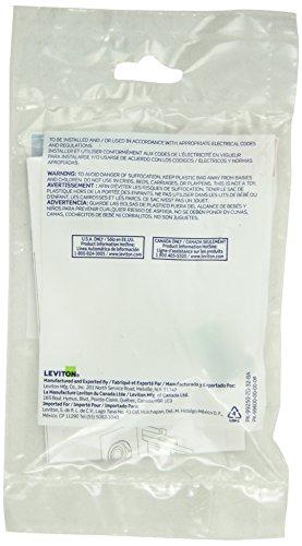 Leviton Leviton 40839-SWS QuickPort Snap-In Module with 3.5Mmm Stereo Jack, Female To Screw Terminal, White