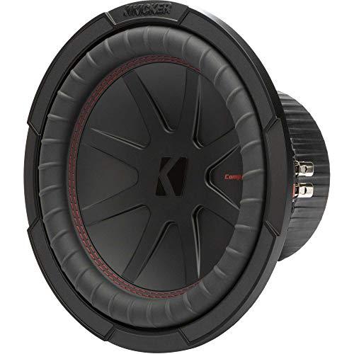 KICKER KICKER 48CWR104 CompR 10" Subwoofer, DVC, 4-ohm - Includes Speaker Wire