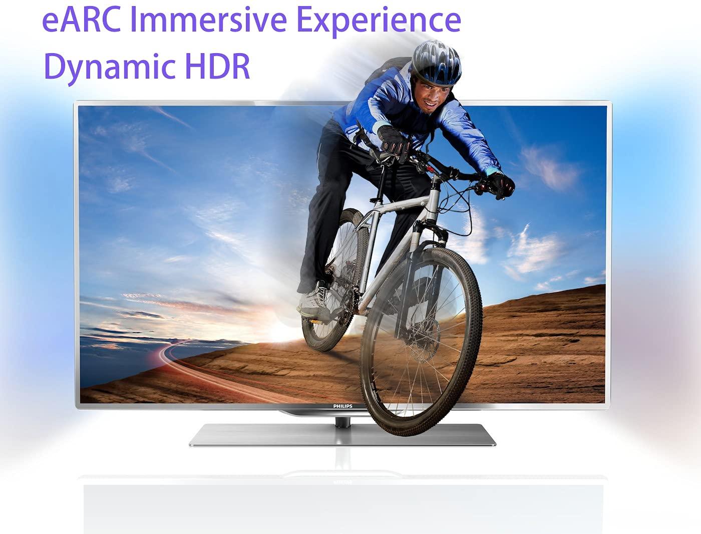 SkyeySnail 25ft 4K HDMI Cable, Fiber Optic HDMI Cable, Micro HDMI to HDMI, Detachable Type A to D, D to D, 18Gbps Ultra Speed, Slim Flexible, Long Extended, for Projector TV Xbox PS