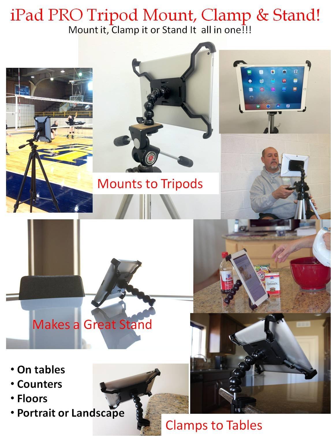 Caddie Buddy Caddie Buddy Tripod Mount Compatible with iPad 12.9