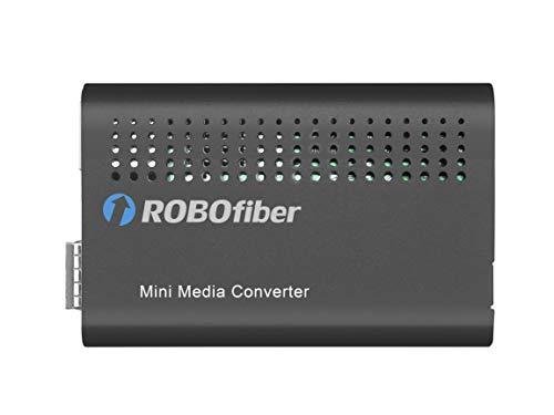ROBOfiber LFC-100-SFP Fast Ethernet to 100Base-X SFP Slot Fiber Media Converter, LFP and DIP sw Settings
