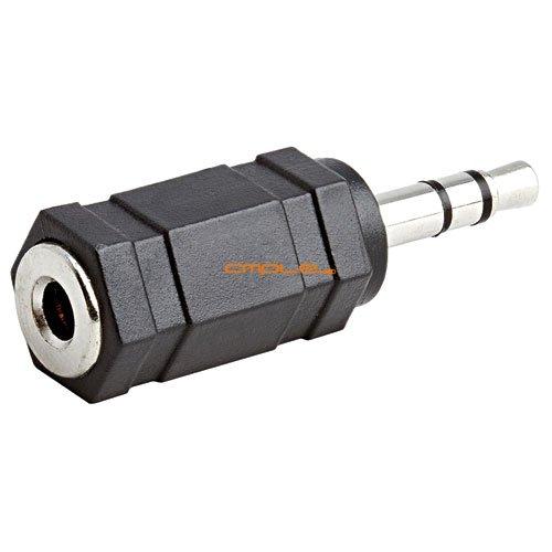 Cmple Cmple - 3.5mm Stereo Plug to 3.5mm Stereo Jack Adapter Converter, Audio Jack for Headphones, 3.5mm Stereo Male to 3.5mm