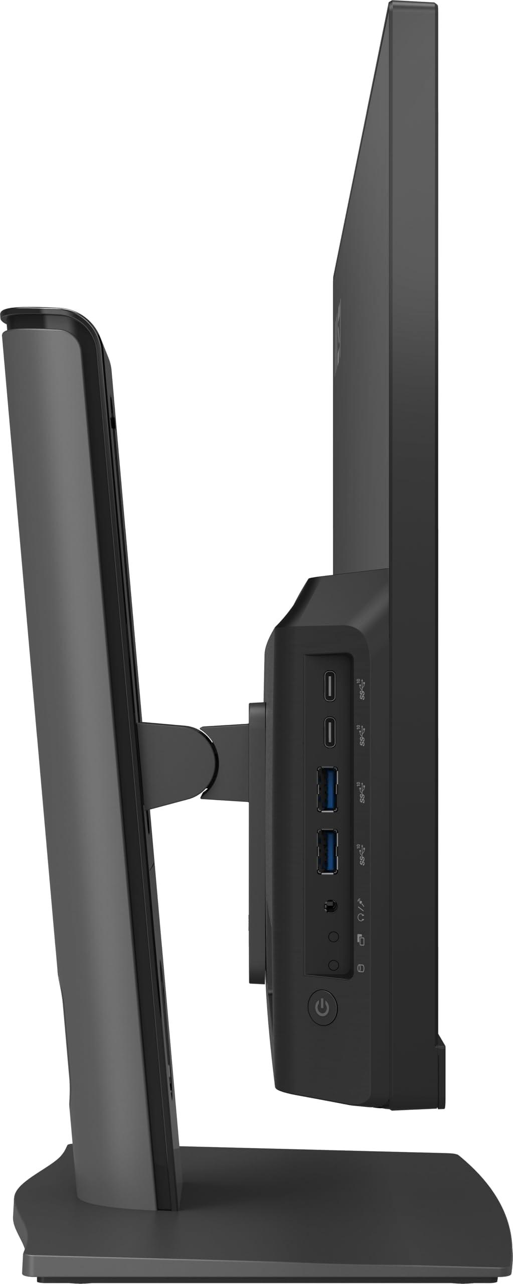 MSI MSI Modern AM242TP AIO Desktop: 23.8" FHD, Intel Core 5-120U, 16GB Memory, 1TB M.2 NVMe SSD, Windows 11 Pro: Black 1M-1095US