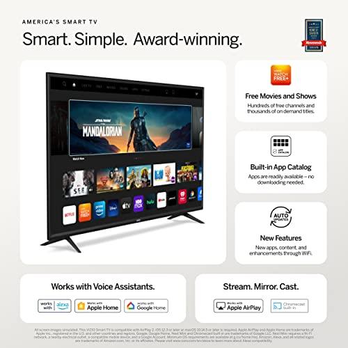 VIZIO VIZIO 32-inch D-Series Full HD 1080p Smart TV with Apple AirPlay and Chromecast Built-in, Alexa Compatibility, D32f4-J01, 2021 Model