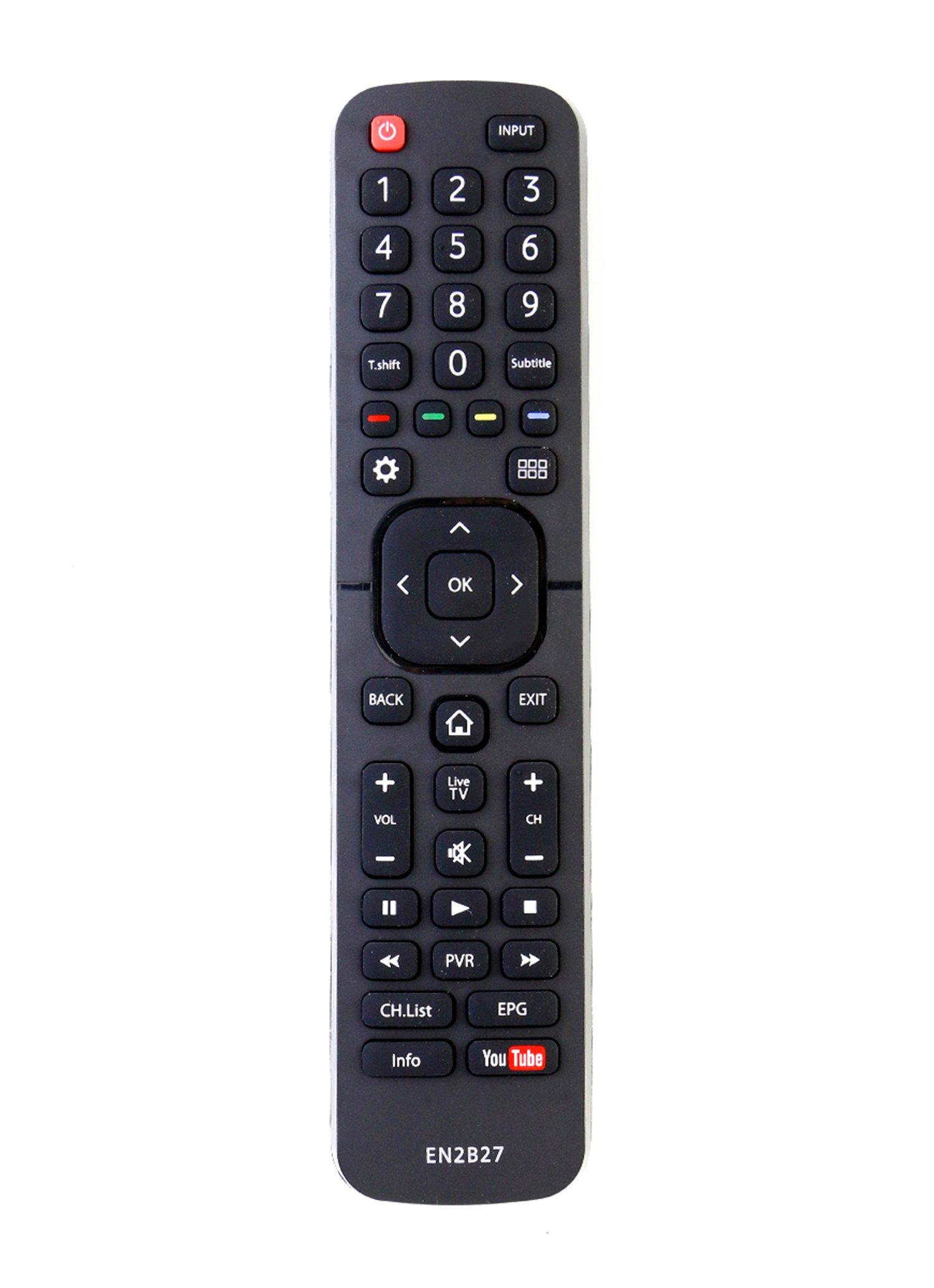 VINABTY New EN2B27 Replace Remote fit for HISENSE TV 32K3110W 40K3110PW 50K3110PW 40K321UW 50K321UW 55K321UW 58K321UW 65K321UW 58K322UW 58K700UWD 65K700UWD 75K700UWD 55K720UWG 40K3300UW