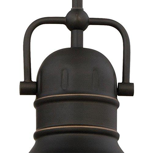 Westinghouse Lighting Westinghouse 63082A Boswell Pendant, Mini, Oil Rubbed Bronze w/Highlights