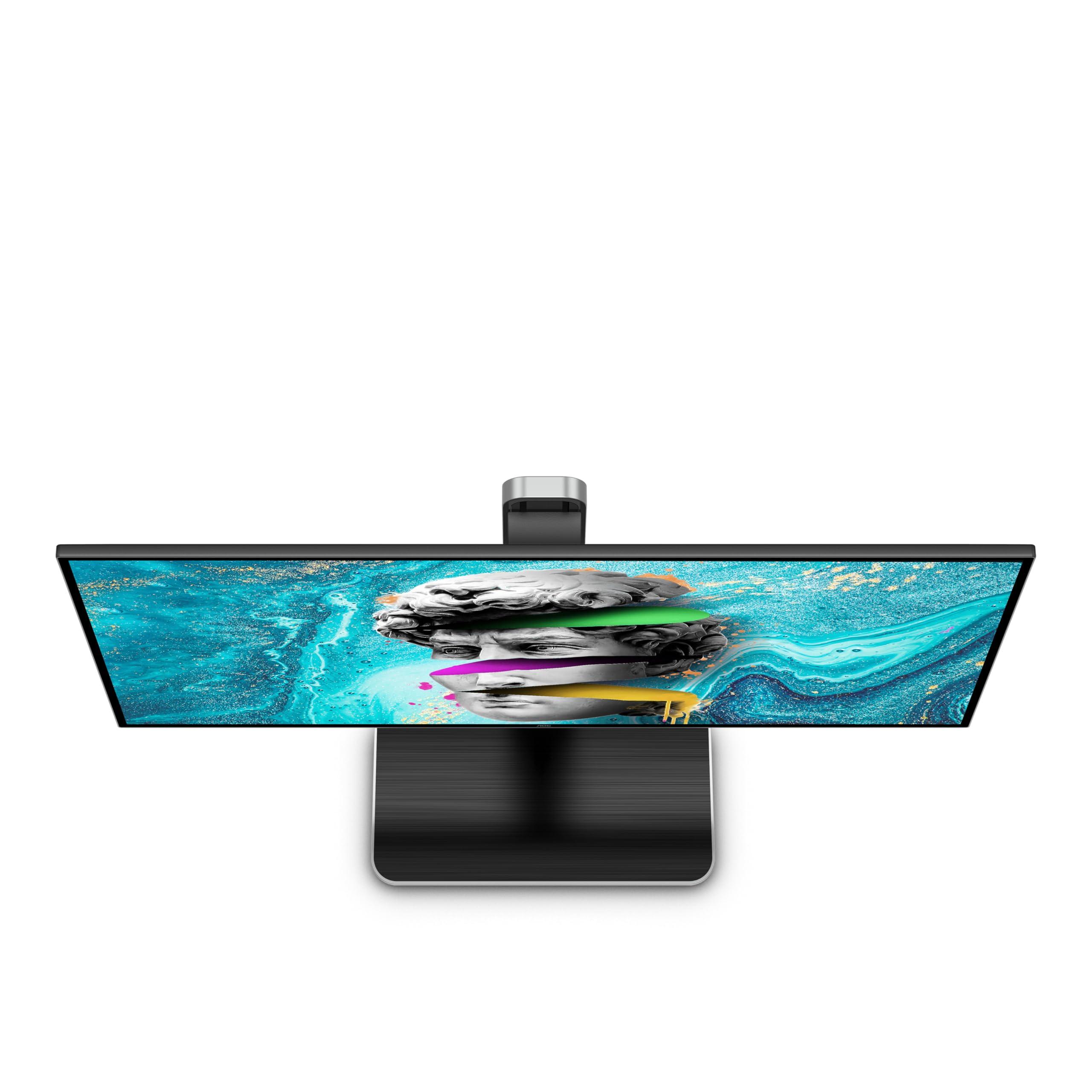 AOC AOC U27U2DP 27" 4K Frameless Monitor, UHD 3840 x 2160, KVM, RJ45, USB-C Docking, Height Adjustable Stand