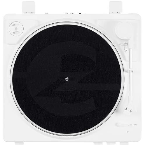 Crosley Crosley T400D-WH Fully Automatic Bluetooth 2-Speed Turntable Record Player with S100A Stereo Speakers, White