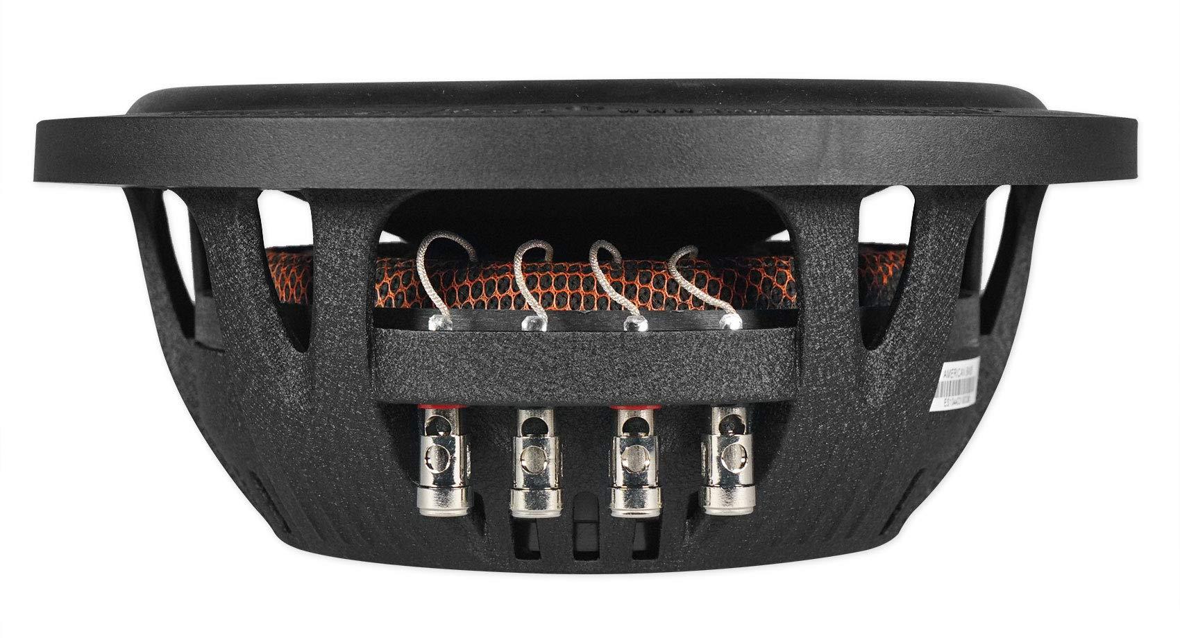American Bass AMERICAN BASS 2 ES 1044 10\" 1000w Shallow Slim Car Subwoofers 4-Ohm Subs ES1044