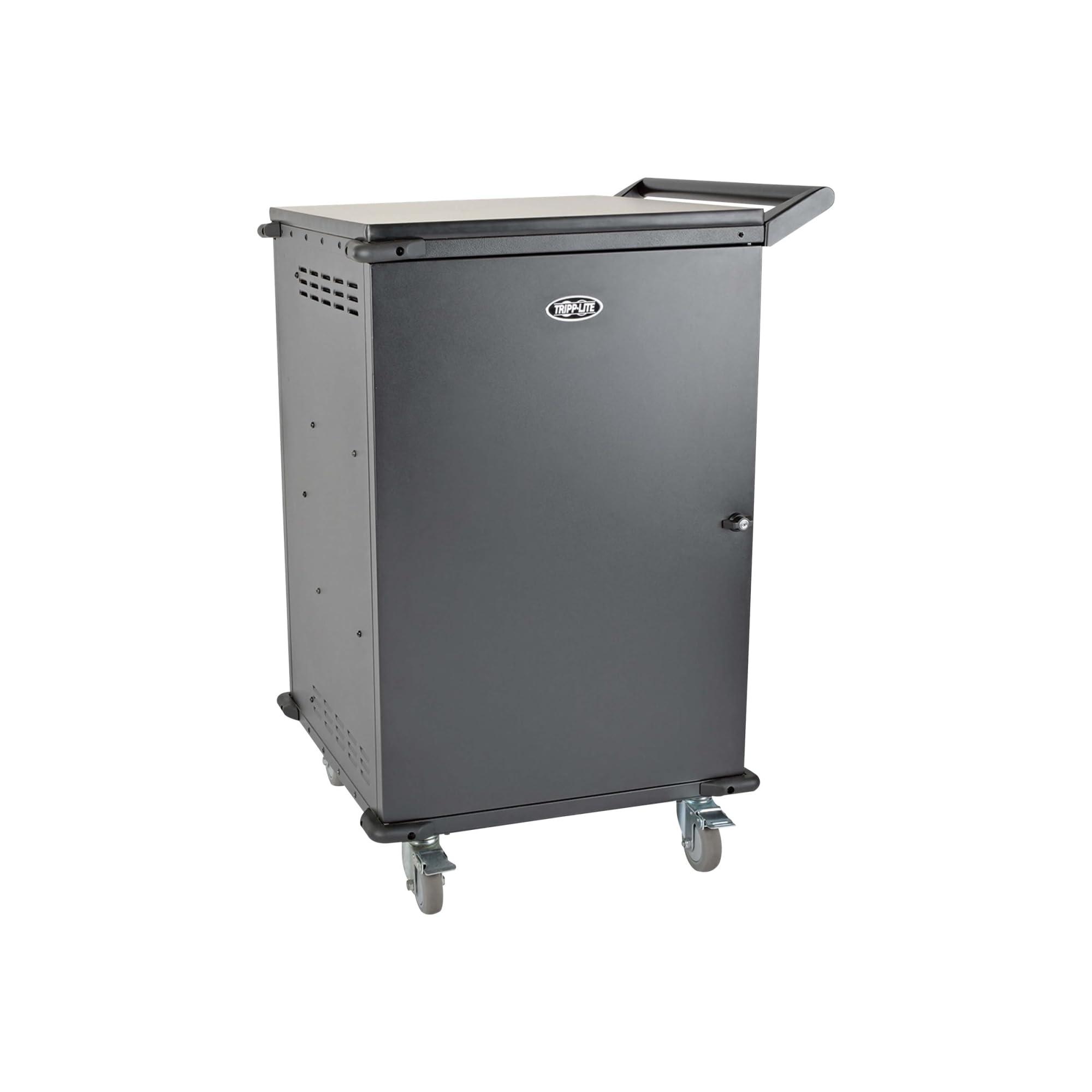 Tripp Lite Tripp Lite 45-Port AC Mobile Charging Cart Storage Station for Chromebooks, iPads, Laptops, Tablets, Black (CSC45AC)