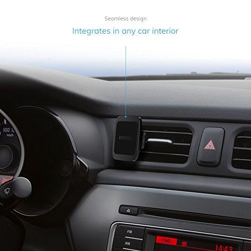 WUTEKU WUTEKU Magnetic Cell Phone Vent Holder Kit for Car - Works on All Vehicles, Phones and Tablets - Best Vent Mount - Compatible with iPhone XR, XS, 8, 7 and Galaxy S9, S8 by Pro Driver