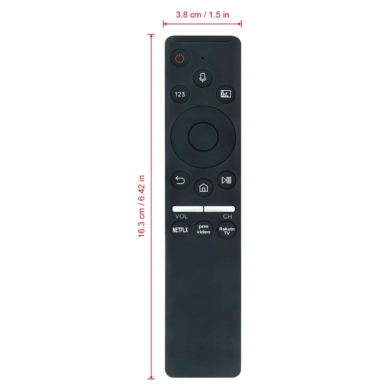 ALLIMITY ALLIMITY BN59-01311B BN59-01312B BN59-01300B Replace Voice Remote Control Compatible with Samsung 4K OLED LCD HDTV UE65RU7302K UE65RU7305K UE65RU7372U Q65Q60R QE43Q60 UE43RU7452 UE43TU8502