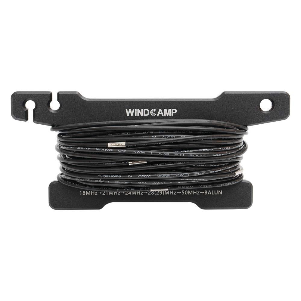 PQIQP WINDCAMP Gipsy 5-50MHz HF Horizontal Dipole Antenna Ant for Ham Radio Waterproof Balun Portable Antenna