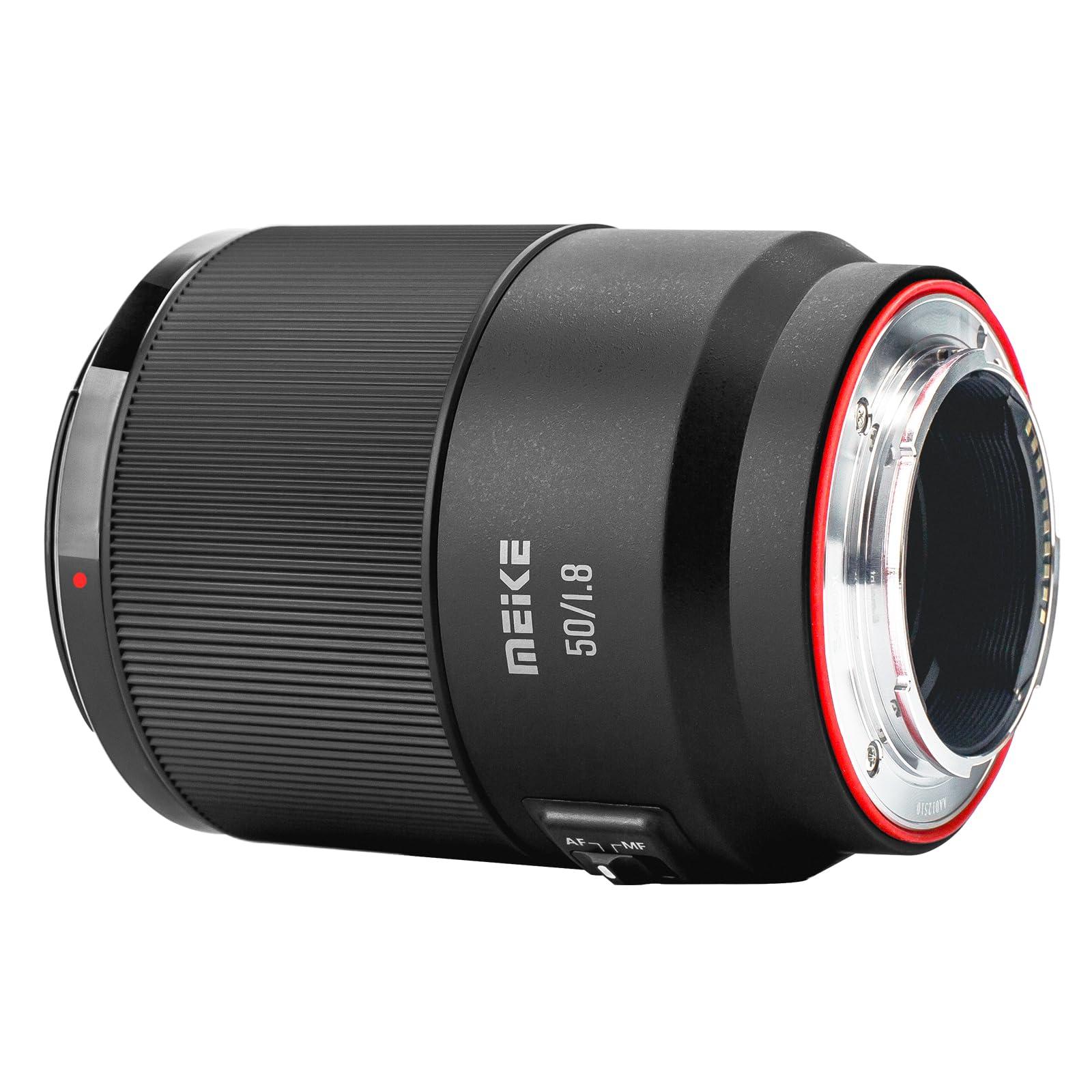 Meike Meike 50mm F1.8 + 85mm F1.4 Auto Focus STM Full Frame Portrait Lenses Compatible with Sony E Mount Cameras
