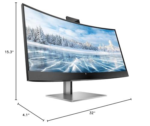 HP HP Z34c G3 34" Webcam WQHD Curved Screen LED LCD Monitor - 21:9 - Silver, Black