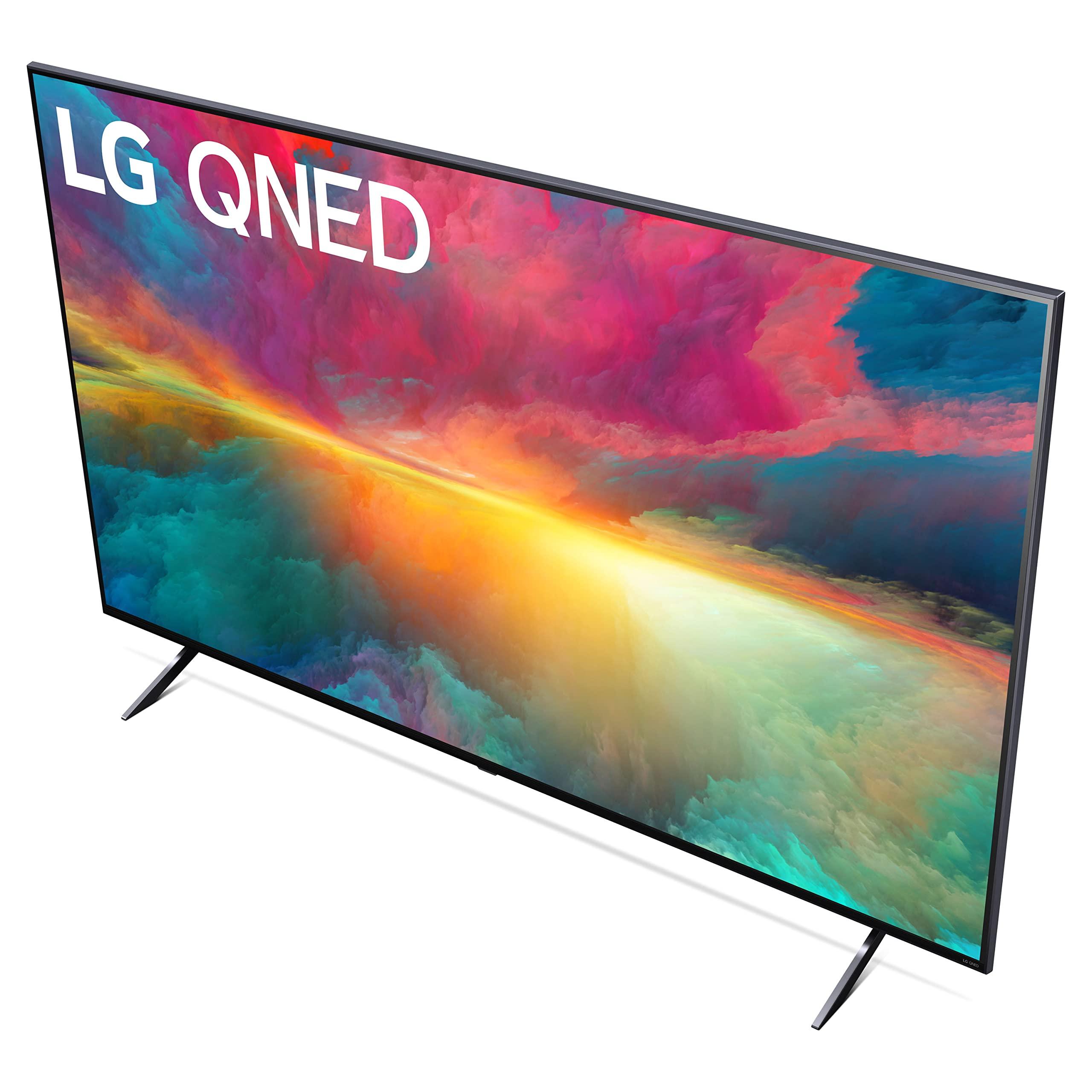 LG LG QNED75 Series 75-Inch Class QNED Mini-LED Smart TV 75QNED75URA, 2023 - AI-Powered 4K TV, Alexa Built-in (Renewed)