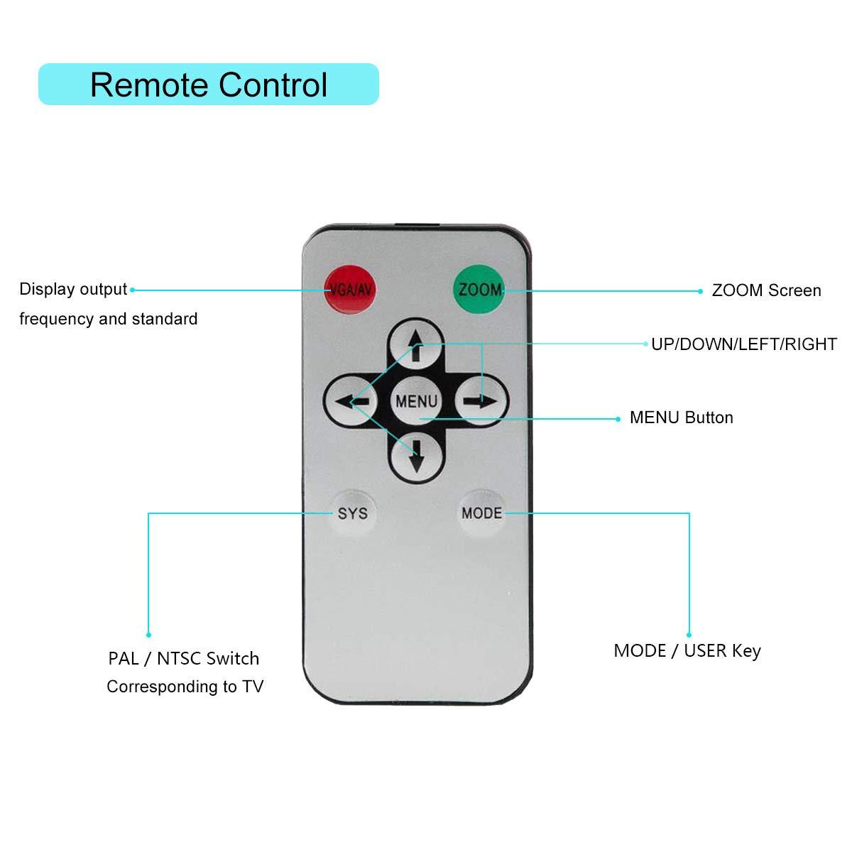 AoeSpy HDMI RF Modulator Coax Converter VHF Adapter w/Male F Type Cord for PS4 PS5 Xbox Nintendo Switch VCR DVD Player Roku Fire Stick Set-top Cable Box HD Digital Video Input to Coaxial Out Analog NTSC TV