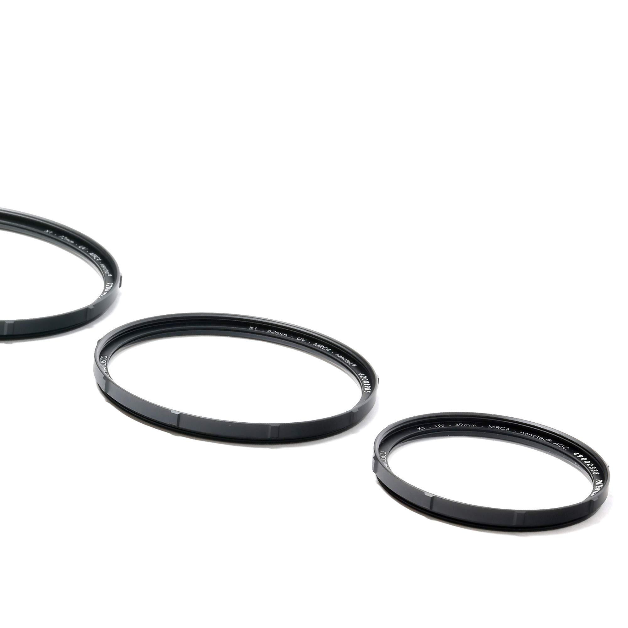 Breakthrough Photography 72mm X1 UV, MRC4, Ultra-Slim, Weather-Sealed, 25 Year Support, Lens Cloth Included!