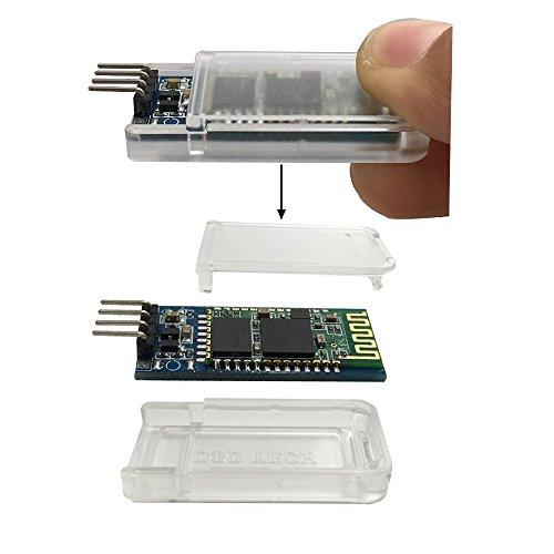 DSD TECH DSD TECH HC-06 Wireless Bluetooth Serial Transceiver Support Module Slave and Master Mode for Arduino + 4PIN Dupont Cable
