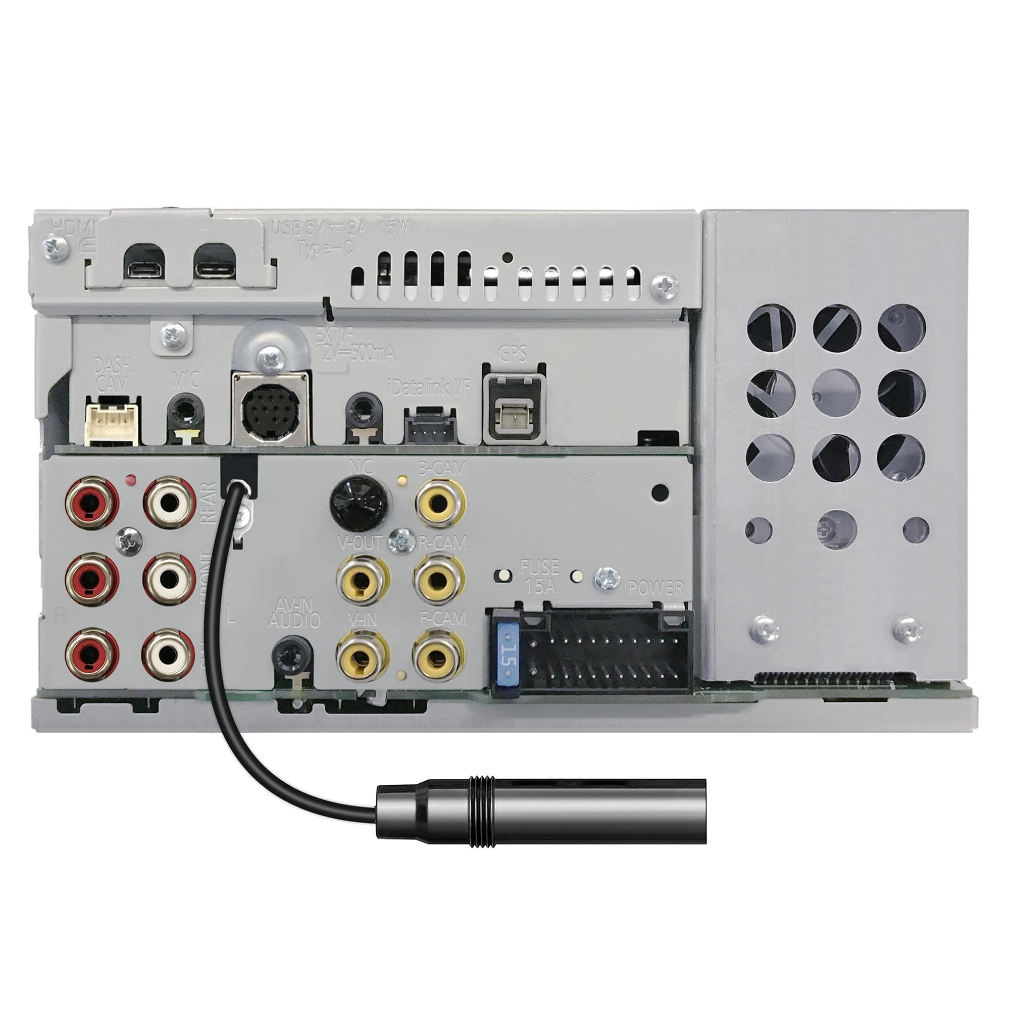 Kenwood KENWOOD DMX958XR EXCELON Reference 6.8" Full HD Capacitive Touchscreen Car Stereo Receiver | Plus SiriusXM SXV300V1 Satellite Radio Vehicle Tuner