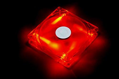 SilverStone Technology Silverstone FN Series 120mm Case Fan Red LED SST-FN121-P-RL