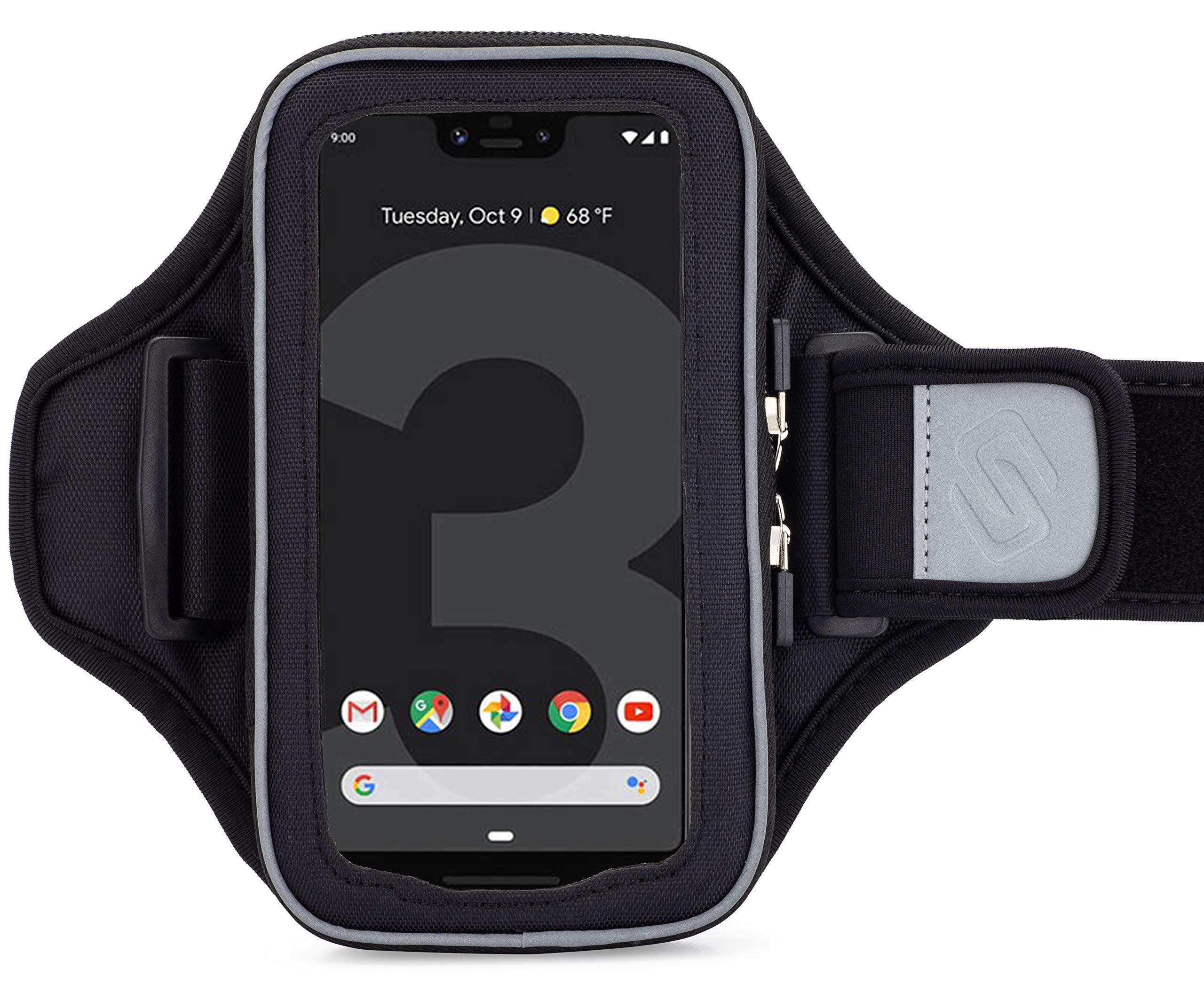 Sporteer Sporteer Velocity V8 Running Armband - Compatible with iPhone 16 Pro Max, 16 Plus, 15/14 Pro Max, 16/15/14 Pro, iPhone 16/15/14, Galaxy S24+, S23 Plus, Pixel, & Many More Cell Phones - FITS Cases