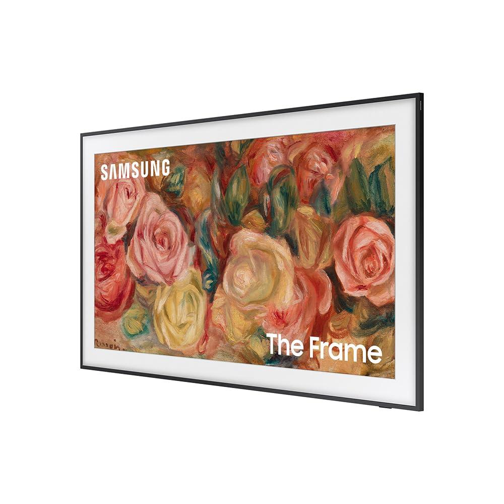 SAMSUNG SAMSUNG QN50LS03DAFXZA 50 inch The Frame QLED 4K Smart TV 2024 (Renewed) Bundle with 2 YR CPS Enhanced Protection Pack