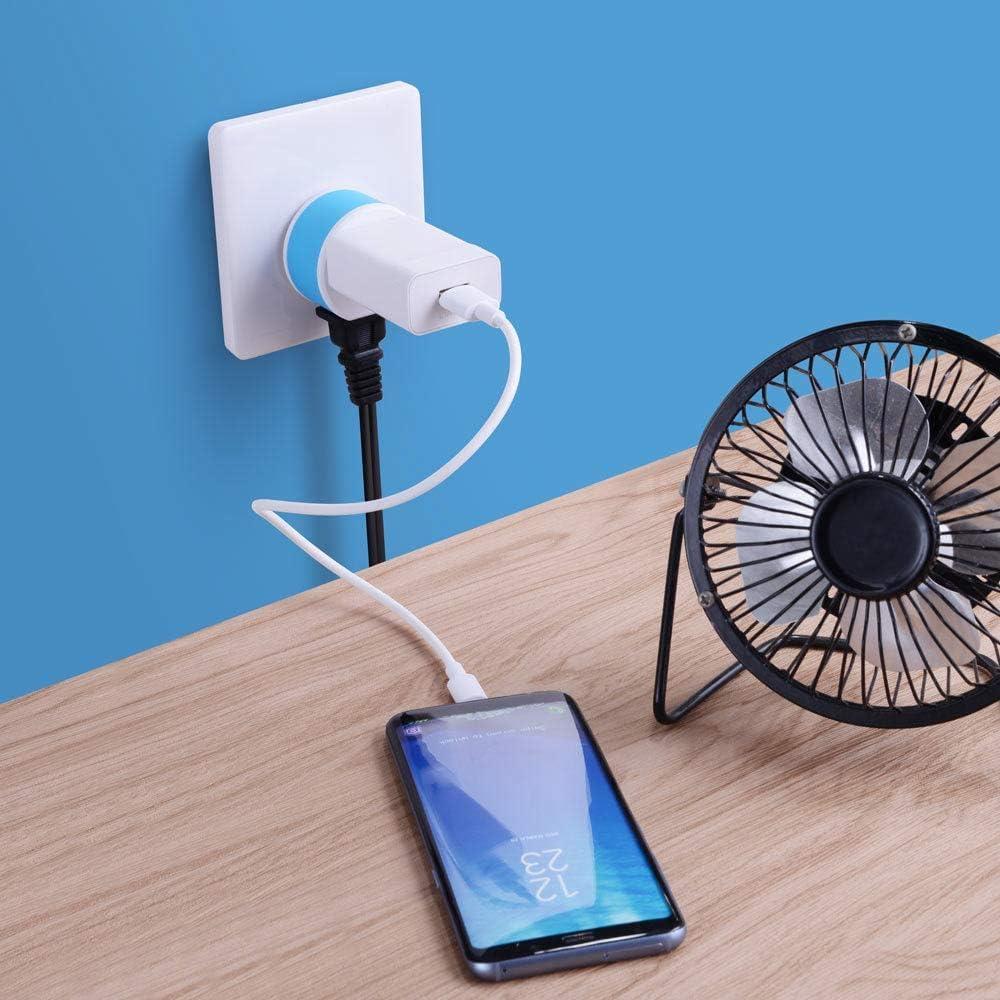 OREI European Travel Plug Adapter with Dual USB - for Most of Europe - Type C (U2U-9C), Will Work with Cell Phones, Camera, Laptop, Tablets, iPad, iPhone and More