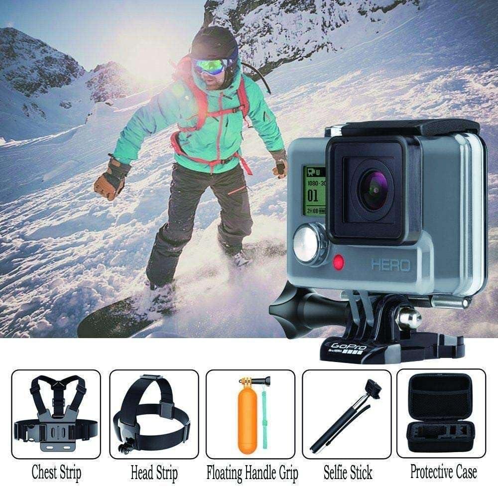 Navitech Navitech 30-in-1 Action Camera Accessories Combo Kit with EVA Case - Compatible with APEMAN A77 Action Camera