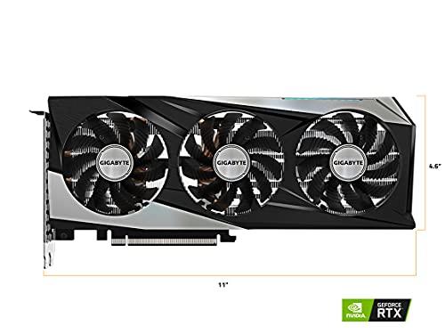 Gigabyte Gigabyte GeForce RTX 3060 Ti Gaming OC PRO 8G (REV3.0) Graphics Card, 3X WINDFORCE Fans, LHR, 8GB 256-bit GDDR6, GV-N306TGAMINGOC PRO-8GD R3 Video Card