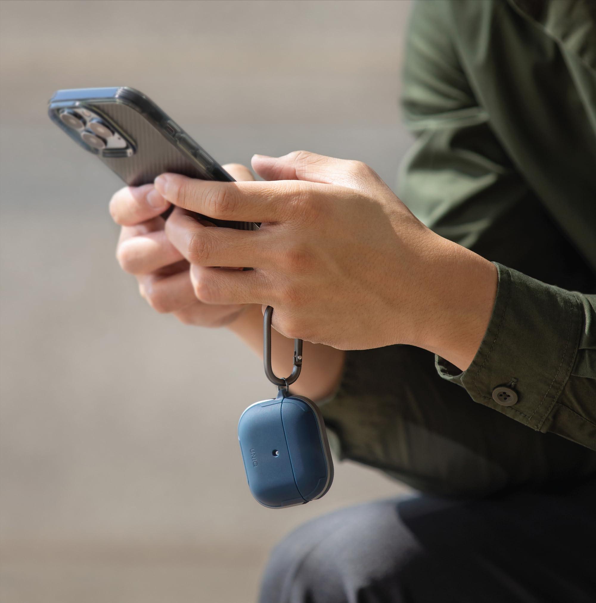 UNIQ UNIQ Valencia Case Compatible with AirPods (3rd Gen) Gray