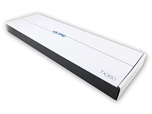 XSPC XSPC TX360 Ultra Thin Radiator, 120mm x 3, Triple Fan, Black