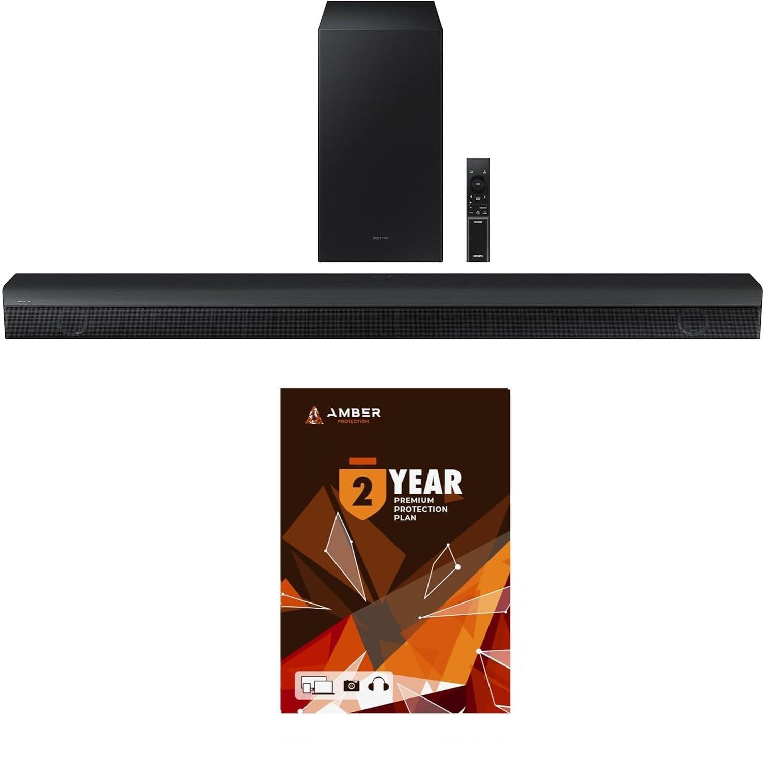 SAMSUNG Samsung HW-B650 3.1ch Soundbar and Subwoofer with Dolby Audio with an Additional 1 Year Coverage by Epic Protect (2022)