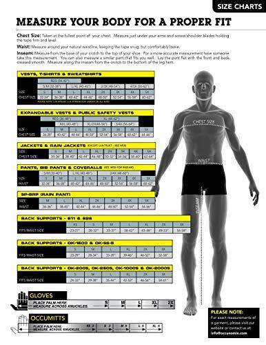 OccuNomix OccuNomix mens Class / Mesh Single Tone safety pants, Yellow, Small-Medium US