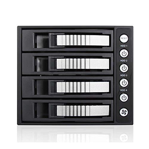 iStarUSA iStarUSA i-Star BPU-340HD-SILVER 3X 5.25 to 4X 3.5 2.5\"\" 12Gb/s HDD SSD Hot-swap Rack