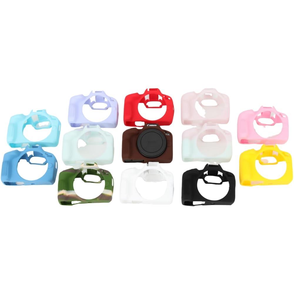 AEXUTDA Case for Canon EOS R50, EOS R50 Camera Silicone Protective Case, Lightweight, Anti-Scratch Slim Fit Soft Skin, EOS R50 Accessories, AEXUTDA Bag for EOS R50 Mirrorless Vlogging Camera - Pink