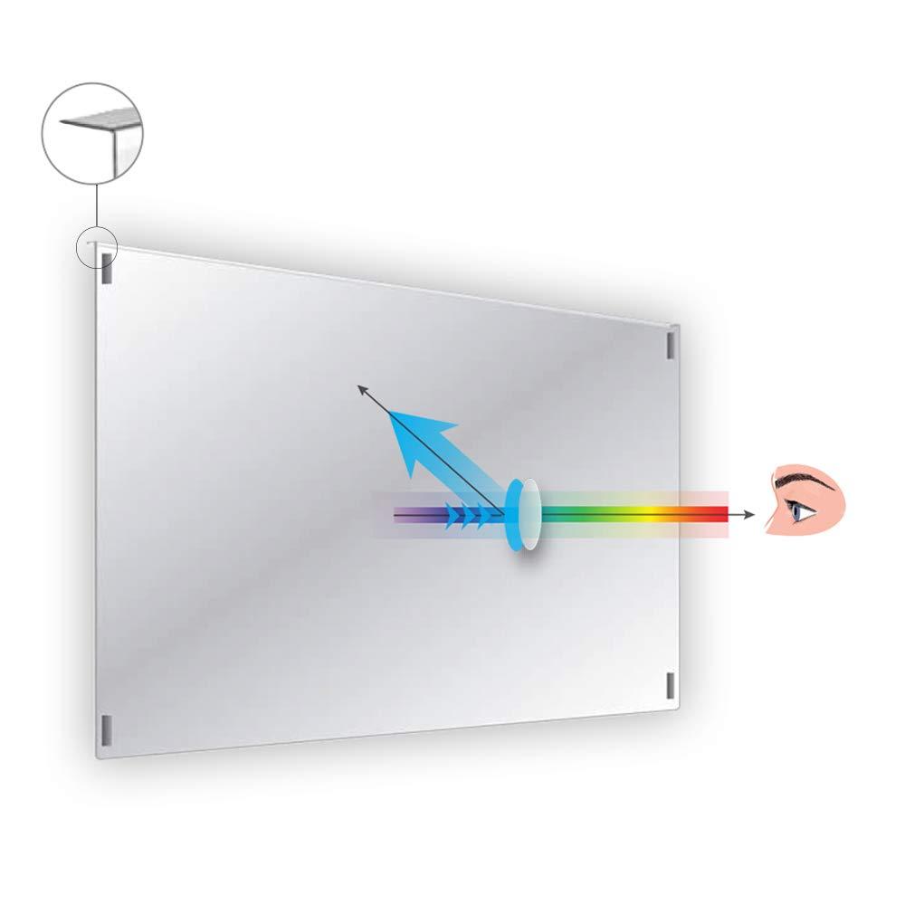 VizoBlueStop VizoBlueStop 25-26 inch Anti-Blue Light Filter for Computer Monitor. Blue Light Monitor Screen Protector Panel (23.6 x 14.4 inch). Blocks Blue Light 380 to 495 nm. Fits LCD, TV and PC, Mac Monitors