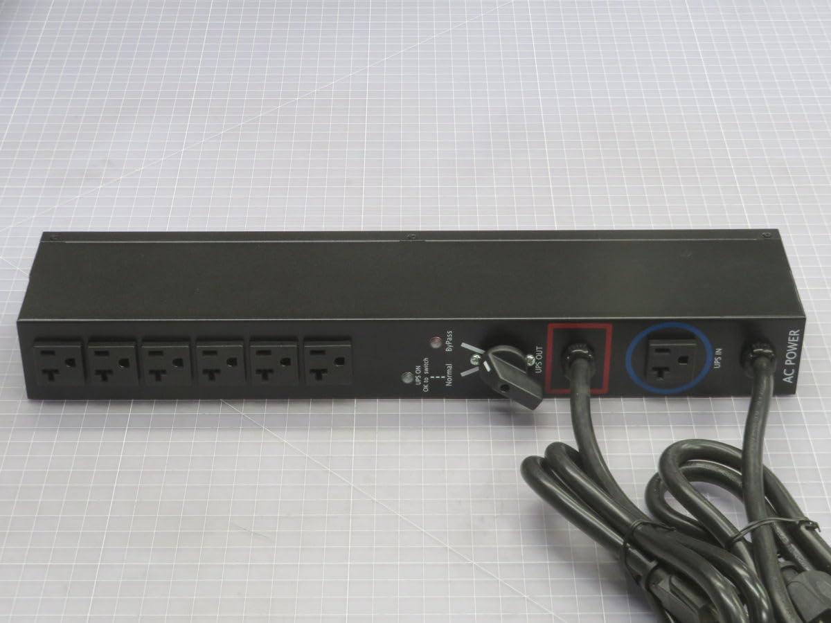 Eaton Eaton Basic Rack PDU HotSwap MBP 2U 110-125V 16A 1.92 kW 5-20P and 6 5-20R