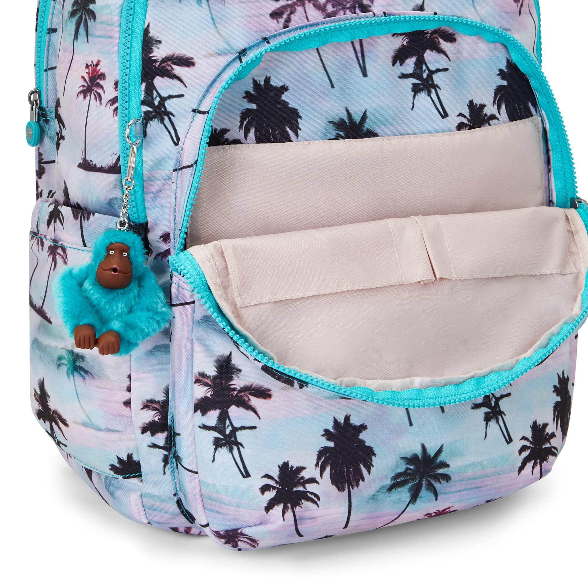 Kipling Kipling Seoul Extra Large Laptop Backpack Shadow Palm Print One Size