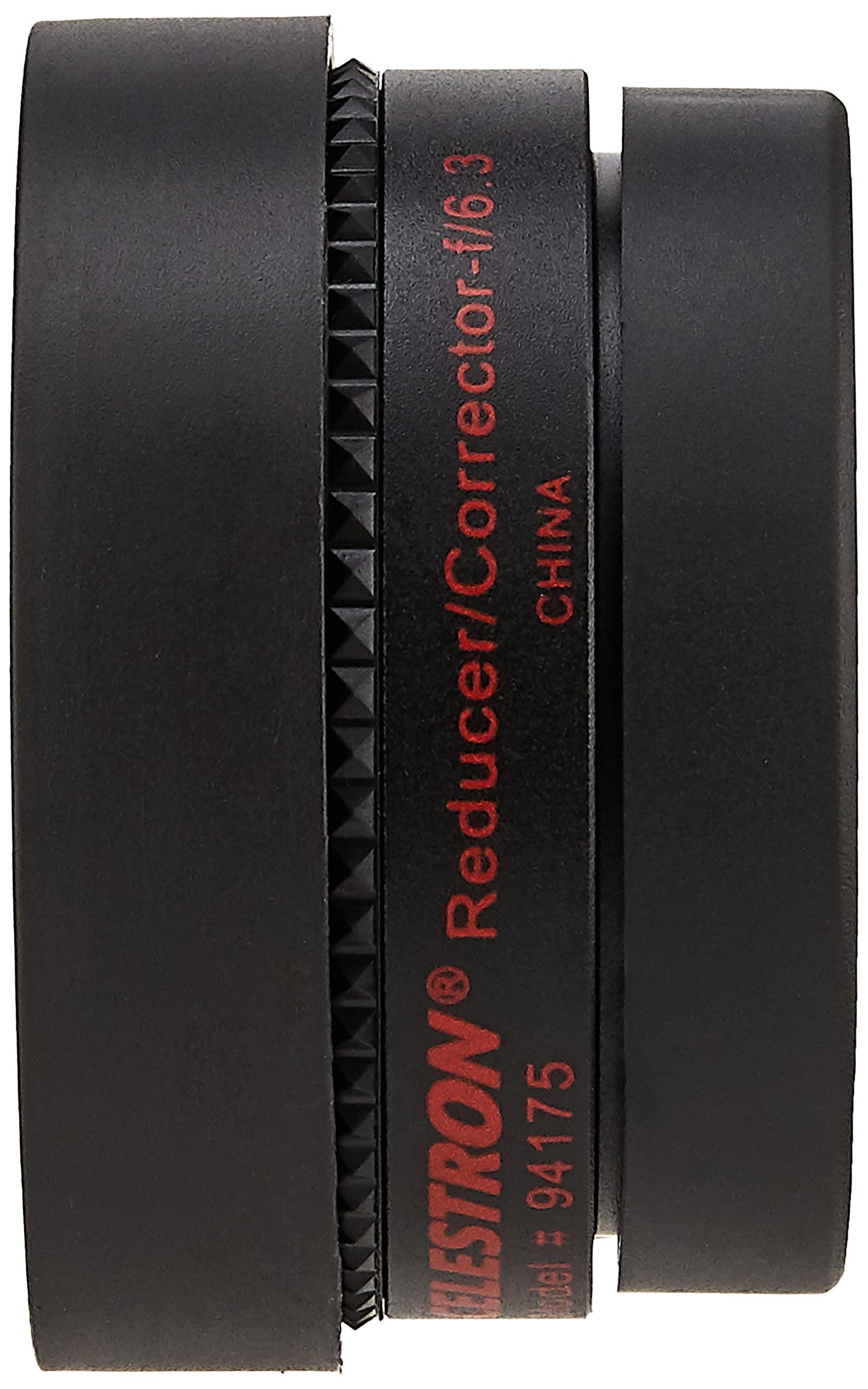 Celestron Celestron f/6.3 Reducer Corrector for C Series Telescopes and Celestron Aux Port Splitter, Black (93919)