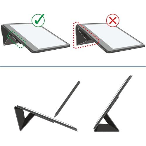 Amazon New Amazon Kindle Scribe Folio Cover with Magnetic Attach, Sleek Protective Case - Premium Leather