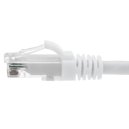 NavePoint NavePoint Ethernet Patch Cable CAT6A, UTP, 24AWG, 1 Ft, 10 Pack, White