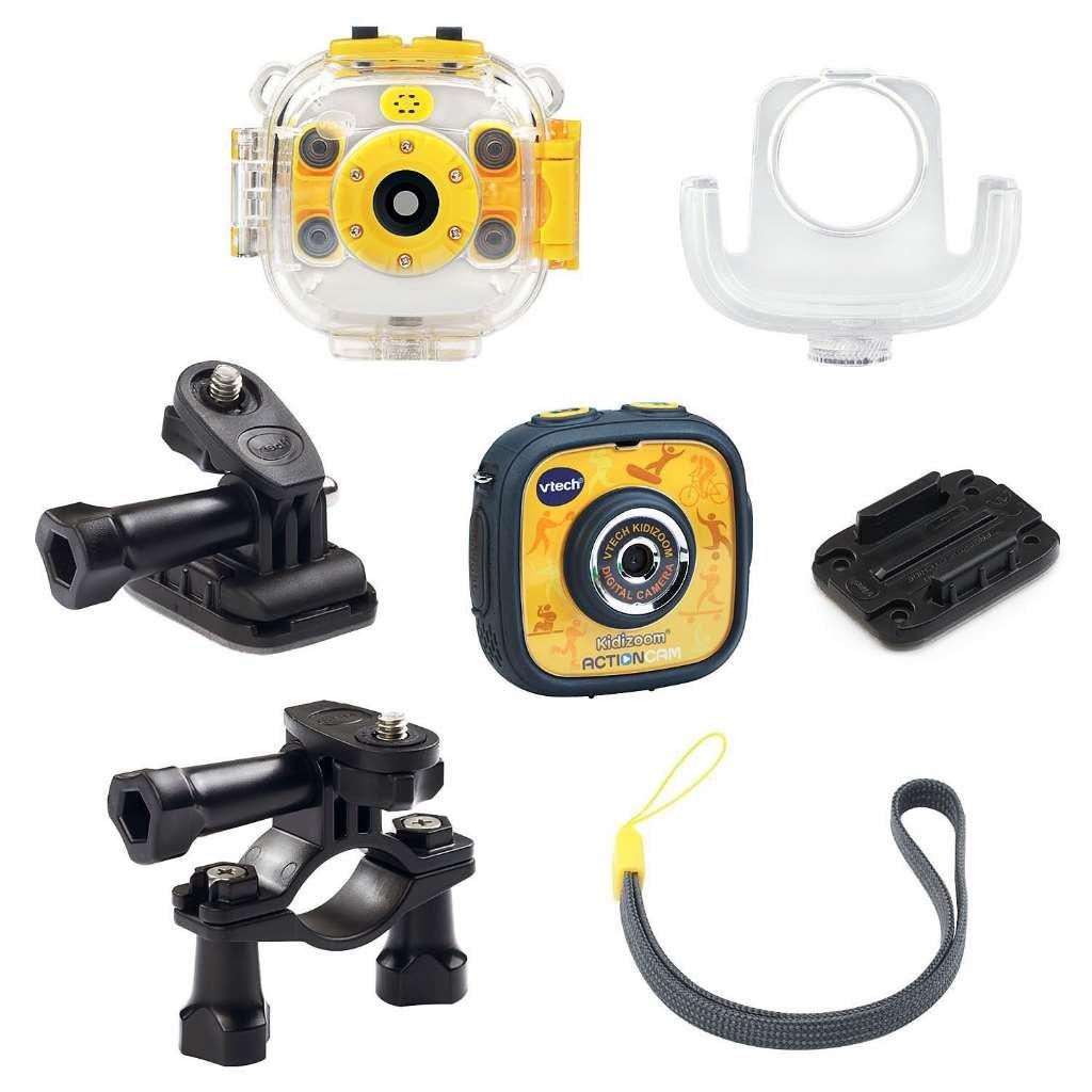 VTech VTech Kidizoom Action Cam, Yellow, 480p