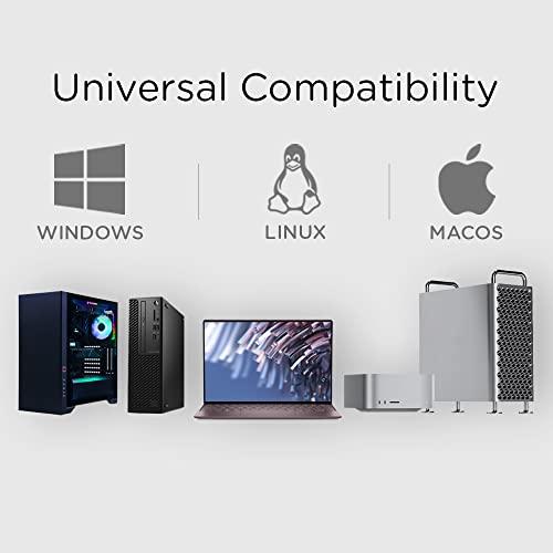 IOGEAR IOGEAR 4x2 USB 3.0 Peripheral Sharing Switch - Share 4 USB Devices Between 2 Computers - LED Indicators - Cables n Remote Included - PC - MAC - Printer - Scanner - Mouse/Keyboard and More - GUS432