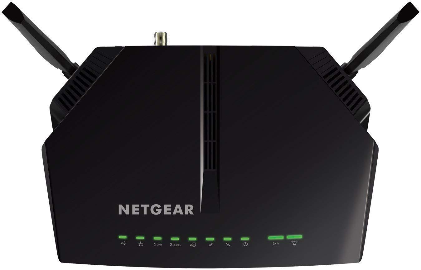 NETGEAR NETGEAR Cable Modem WiFi Router Combo C6220, Compatible With All Cable Providers Including Xfinity by Comcast, Spectrum, Cox, AC1200 WiFi Speed, DOCSIS 3.0 (Renewed)