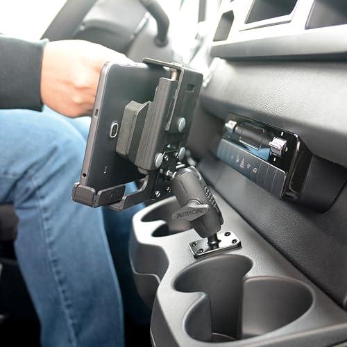 ARKON ARKON Mounts - Metal Locking Tablet Holder | 360 Adjustable | Expands from 4.3 to 10.25 inches | Great for iPad Stand or Tablet Wall Mount | Compatible with iPad, Galaxy Tab, Google Pixel and More